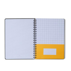 Caderno 01x1 Cp.dura Colegial Bossa Nova Boemia Azul 80f-126847-26773