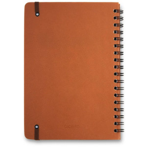 Caderno 01x1 Cp.dura Colegial Classica Caramelo 80f-126848-55595