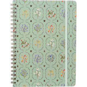 Caderno 01x1 Cp.dura Colegial Jardim Verde 80f