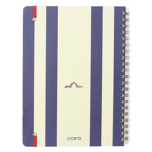 Caderno 01x1 Cp.dura Colegial Praia Barraca 80f-126857-44498