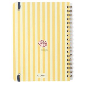 Caderno 01x1 Cp.dura Colegial Praia Sol 80f-126856-66045