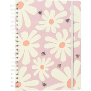 Caderno 10x1 Cp.dura Colegial Melissa Pink Bloomy 160f