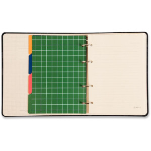 Fichario Cartonado Office Duo Praia Sol A5-126844-35653