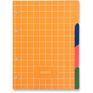 Fichario Cartonado Office Duo Praia Sol A5-126844-97691