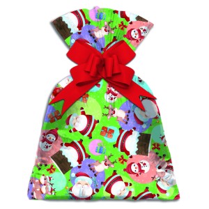 Saco De Presente Perola 889 Noite Noel 58x89cm 25un-1242100115-15421