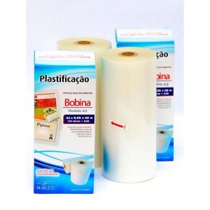 Plastico Para Plastificacao Pouch Film Rolo 34x0,05x60m