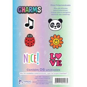 Charms Feminino Mod.2 P/caderno (s)