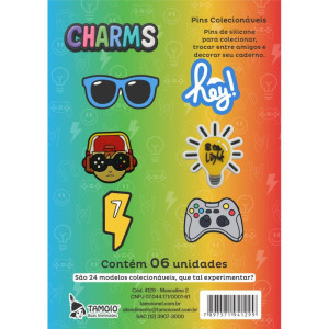 Charms Masculino Mod.2 P/caderno (s)