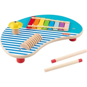 Fisher Price Wood Mesa Musical C/instrument 3em1