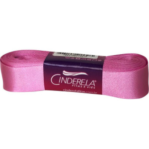 Fita De Cetim 22mm 10m. Rosa Chiclete
