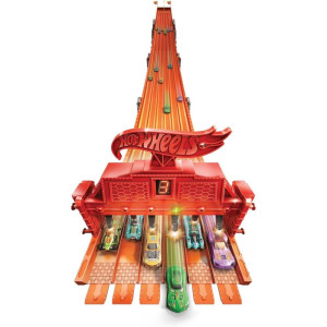 Hot Wheels Pista Action Super 6-lane Raceway-121422-88337