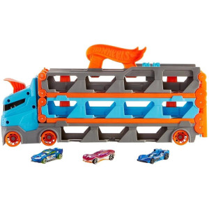 Hot Wheels Pista City Reboque Pista De Corrida