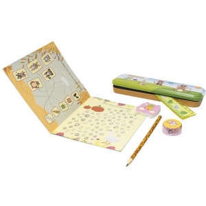 Kit Escolar Animais C/6 Pecas-127055-14186