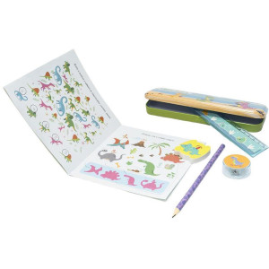 Kit Escolar Dinossauros C/6 Pecas-127056-78346