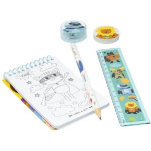 Kit Escolar Super-heroi C/4 Pecas-127065-19854