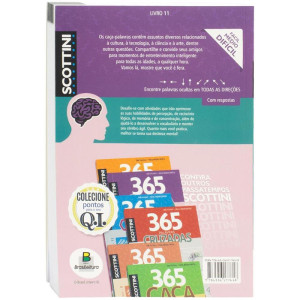 Livro De Atividades Caca-palavras 365 N.11 288pag.-120021-49990