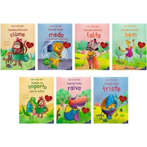 Livro Infantil Ilustrado Como Me Sinto Ii 20x27 36p 7tit-127075-72493