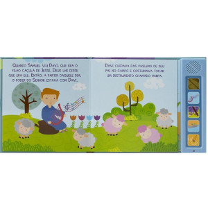 Livro Sonoro Davi E Golias 22x19,5cm 6pg-127061-23413