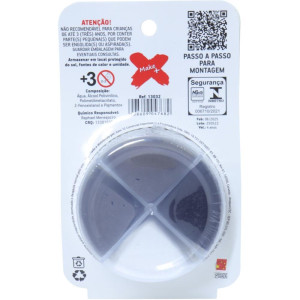 Massa De Eva Criativa Coala C/04 Cores 28g-126637-91256