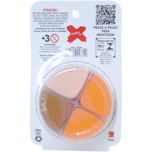 Massa De Eva Criativa Esquilo C/04 Cores 28g-126641-79810