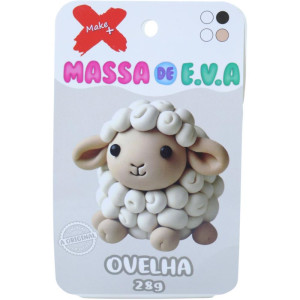 Massa De Eva Criativa Ovelha C/04 Cores 28g