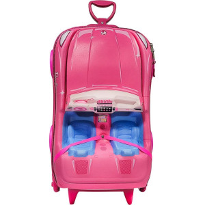 Mochila Infantil Com Rodinha Barbie Conversivel-126095-45917