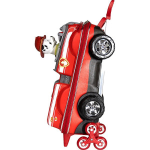 Mochila Infantil Com Rodinha Patrulha Canina Marshall Carro-126098-28895