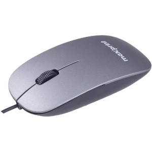 Mouse Optico Usb 1200dpi Surface Cinza 2.0m-127501-36800