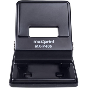 Perfurador De Papel Mx-p40s 2 Furos P/40fls Preto-127507-47729