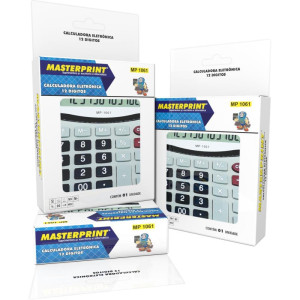 Calculadora De Mesa 12 Dig. Mp 1061 Cinza-125717-64790