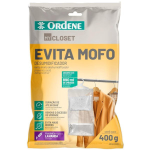 Desumidificador Evita Mofo Para Armario 400g