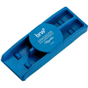 Apagador Quadro Branco Magnetico Azul-128000-90580