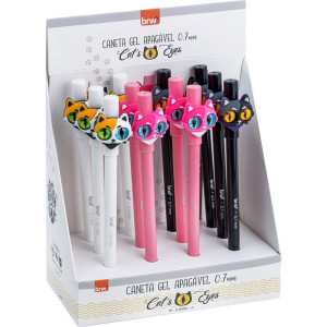 Caneta Gel Divert Gel Cats Ey Apag 0.7mm(s