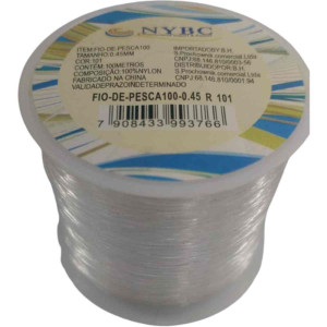 Fio De Nylon 0,45mm C/100m.-125381-41125