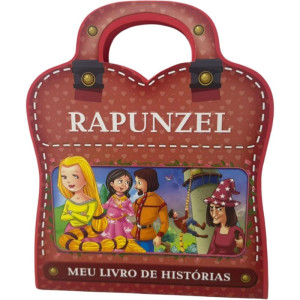 Livro Infantil Ilustrado Maleta Eva Rapunzel 20x24 25p