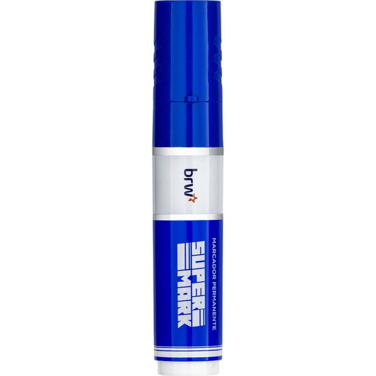 Pincel Marcador Permanente Supermark Azul-128026-51012