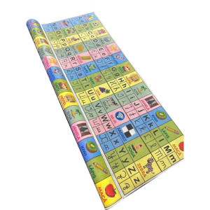 Tnt Estampado 1,40m 40g Painel Educativo Alfabeto Picotado 1,40mx1,03m