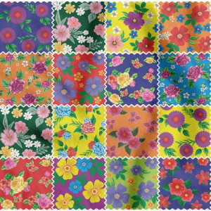 Tnt Estampado 1,40m 40g Retalhos Pach Floral-126129-83521
