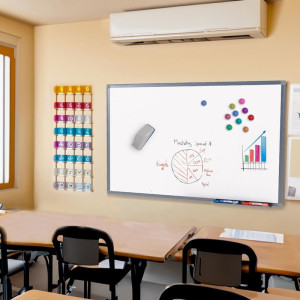 Quadro Aviso Magnetico 090x060cm Alumino Office-127109-32682