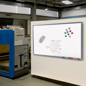 Quadro Aviso Magnetico 120x090cm Aluminio Office-127111-57700