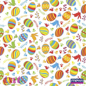 Tnt Estampado 1,40m 40g Pascoa Ovos-126137-75799