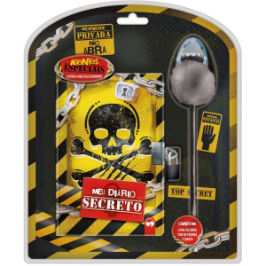 Diario Agentes Especiais C/pom Pom