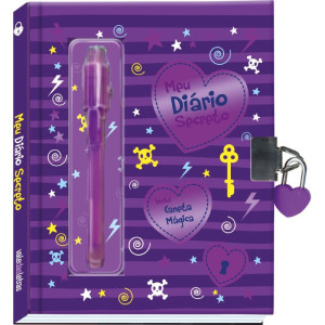Diario Meu Diario Secreto Roxo