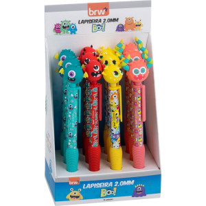 Lapiseira 2.0mm Divert Boo Plastica 4 Modelos-128052-97404