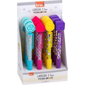 Lapiseira 2.0mm Divert Emojis Plastica 4 Modelos