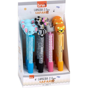 Lapiseira 2.0mm Divert Safari Plastica 4 Modelos-128053-82742