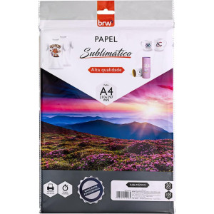Papel Transfer Sublimatico A4 Glossy 100g.