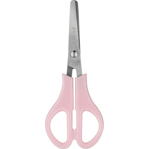 Tesoura Escolar Aco 13cm C/regua 4 Cores Pastel-128075-61011
