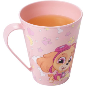 Caneca Decorada Patrulha Canina Caneca 360ml Rosa