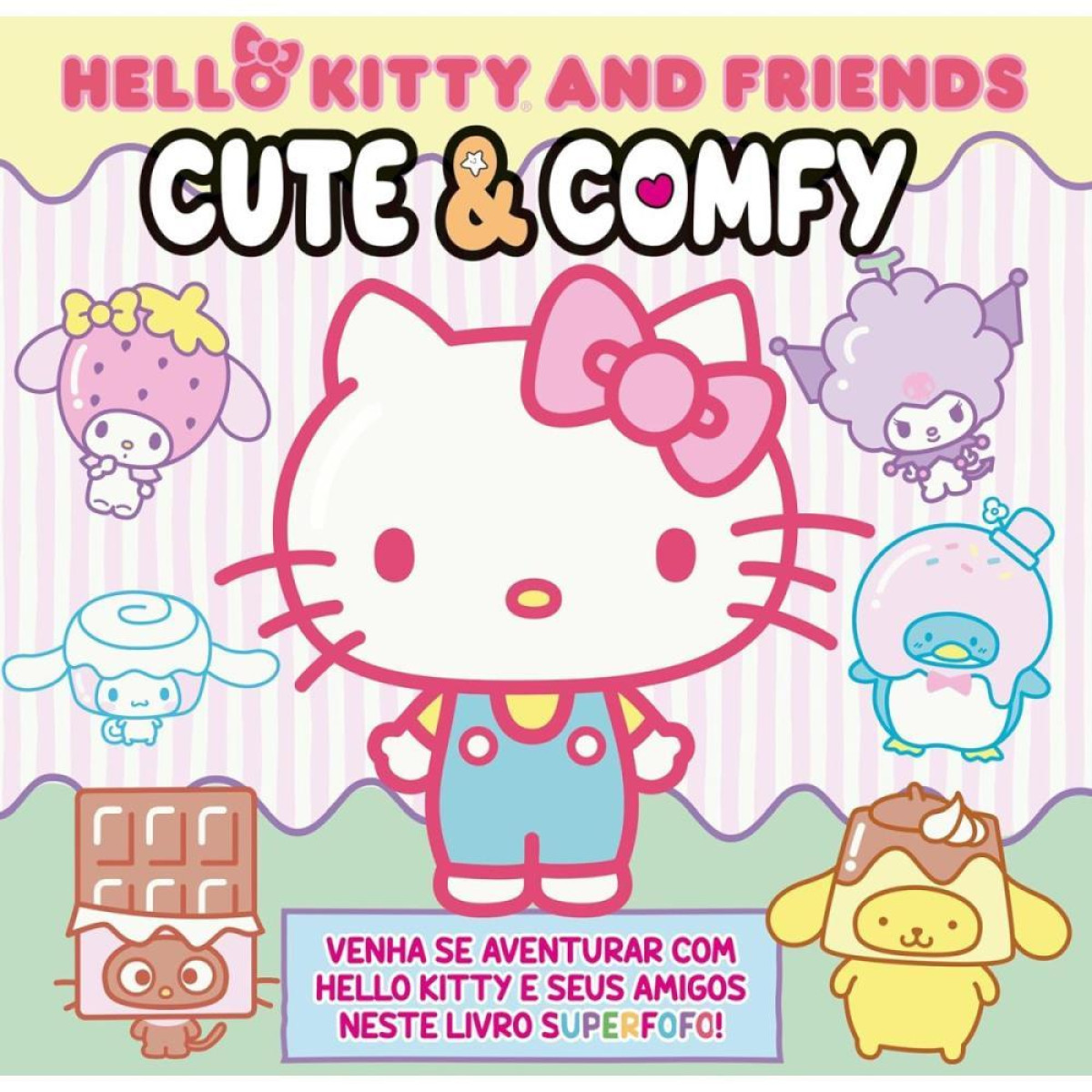Livro Infantil Colorir Cute E Comfy Hello Kitty-126741-43782